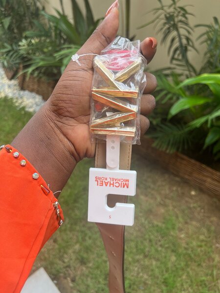 Ceinture Femme Rose Élégante