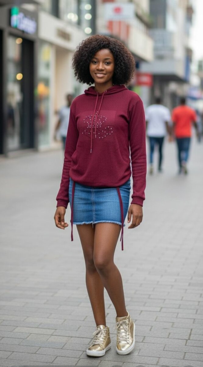 Hoodie femme bordeaux