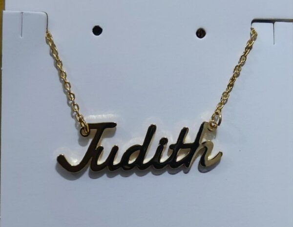 Collier personnalisé Judith