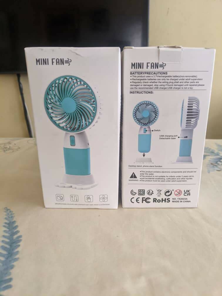 Portable Hand Fan