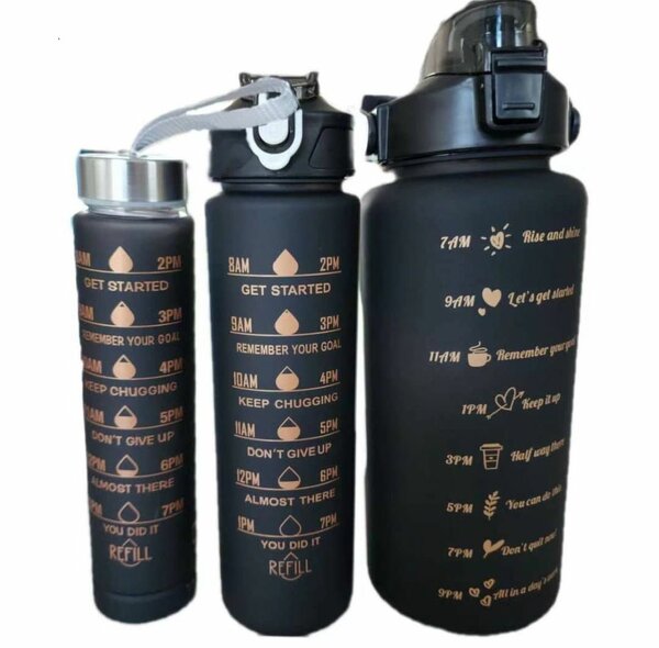 Bouteille d'eau motivante