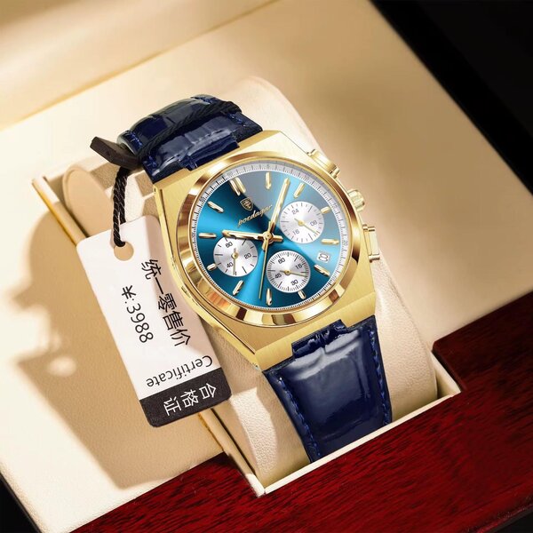 Montre de luxe chronographe homme