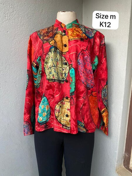 Red Shirt with Print