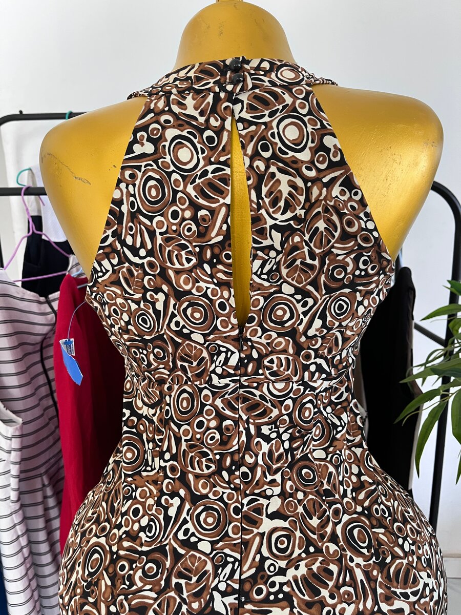 Robe élégante à motifs
