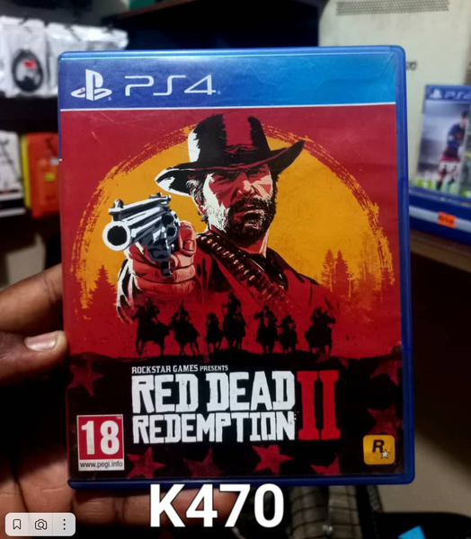 PlayStation 4 Game CDs Red dead redemption2
