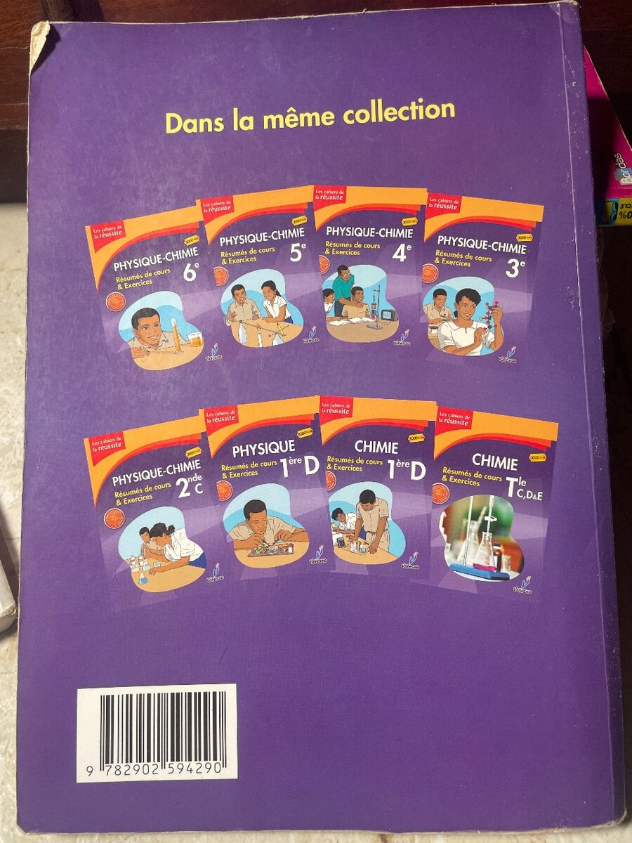 Livre Physique Terminale