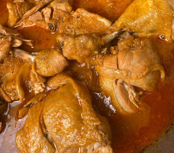 Soupe de poulet/ kedjenou