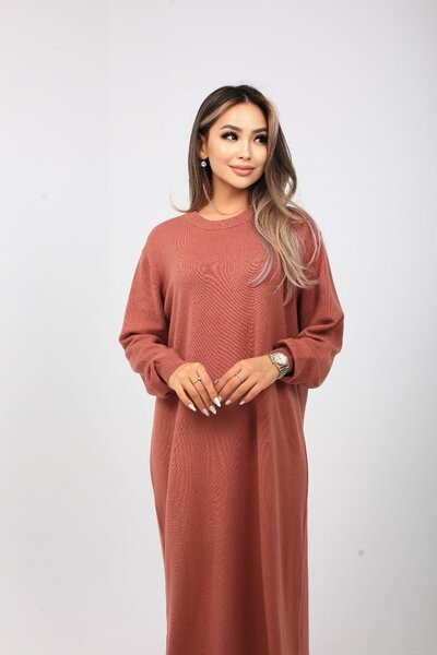 Трикотажное платье