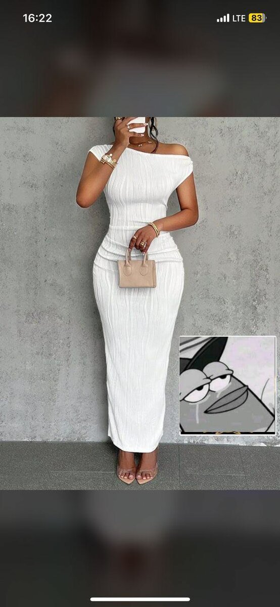 Robe Longue Élégante Blanche