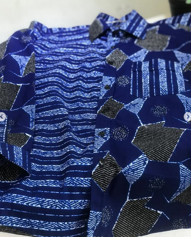 African print shirt for Men