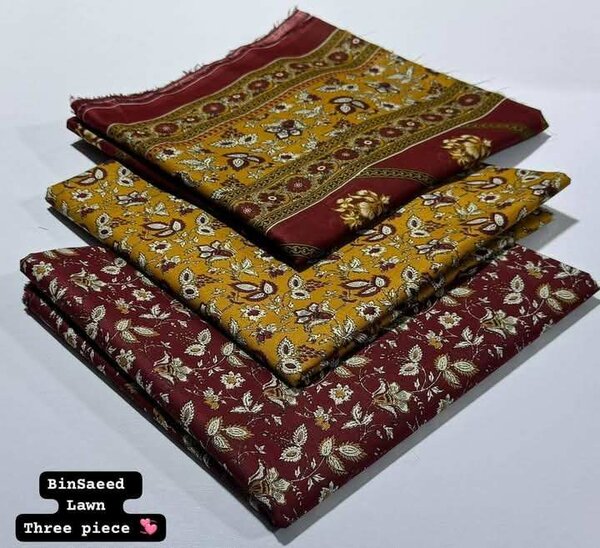 Bin saeed printed lawn