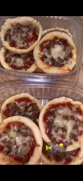 Mini pizzas savoureuses