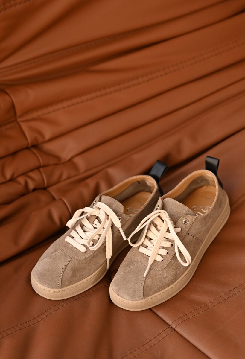 Невероятно комфортные кеды из натуральной кожи и замши