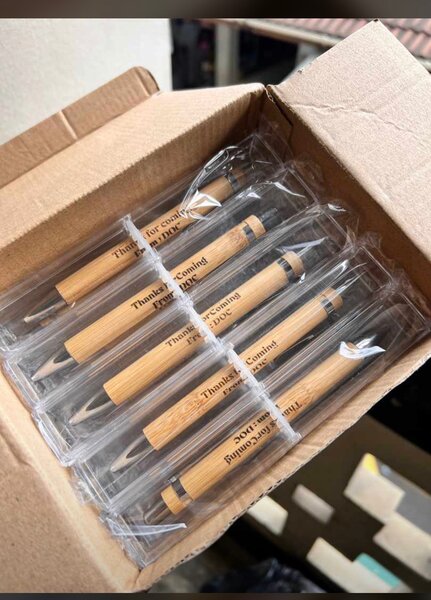 Customized bamboo pen