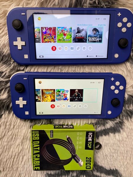 LES NINTENDO SWITCH LITE TRÈS PROPRES +20 JEUX