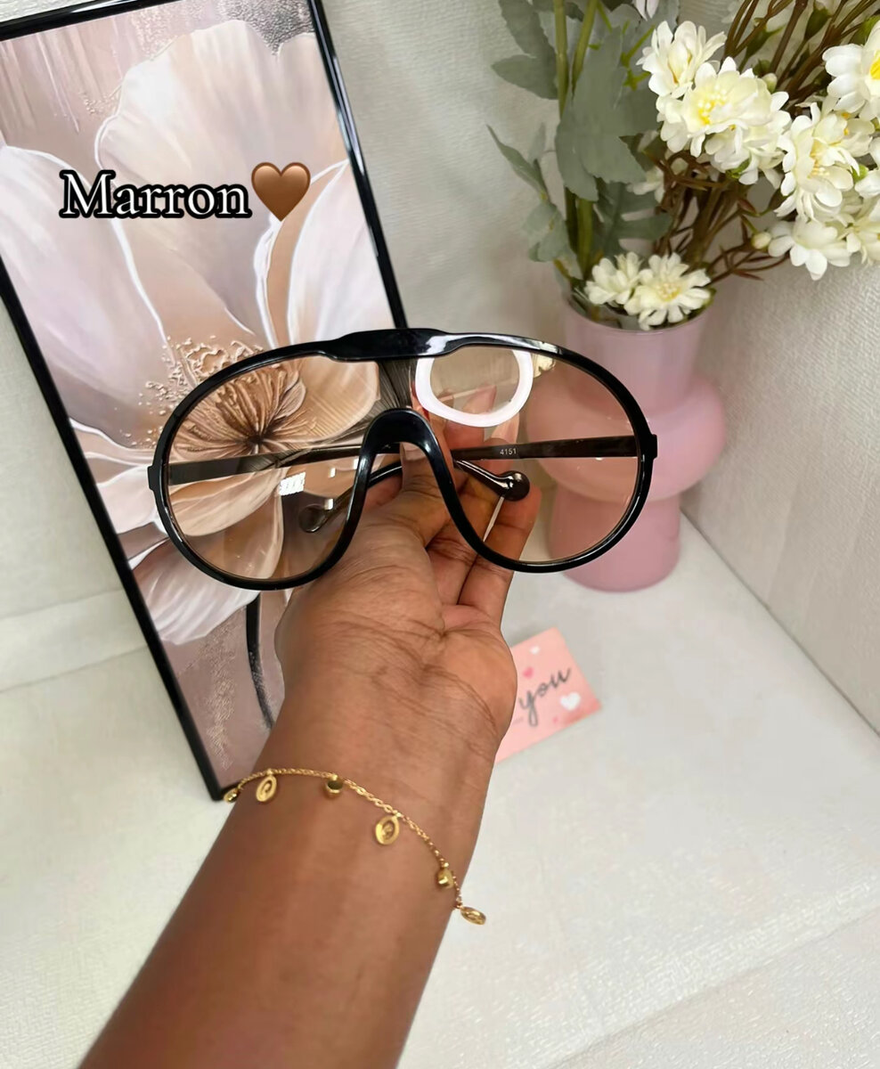 Lunettes de soleil tendance colorées