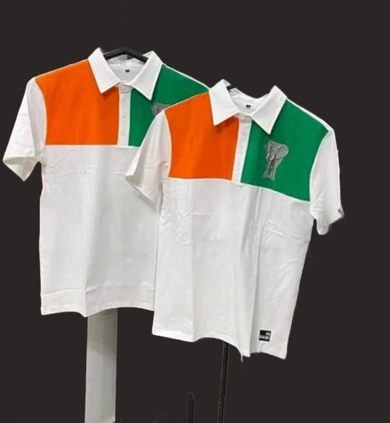 Polo bicolore homme tendance