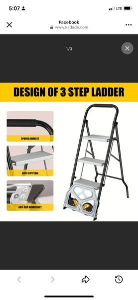 Folding Hand Truck Step ladder
