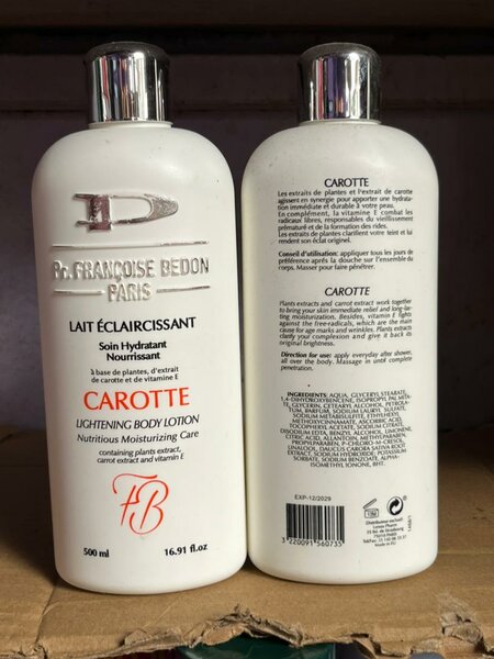 Lait Éclaircissant Carotte 500ml