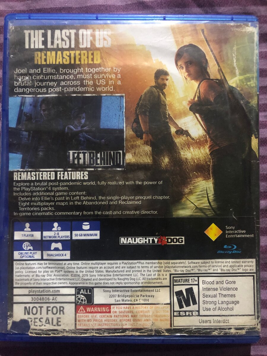 THE LAST OF US Ps4