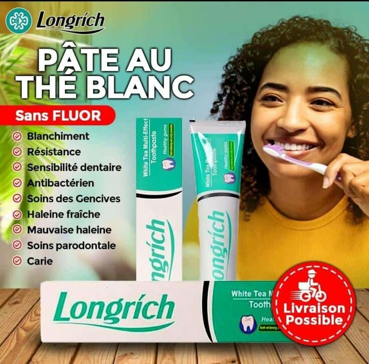 Dentifrice Thé Blanc Sans Fluor