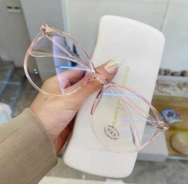 Lunettes optiques transparentes