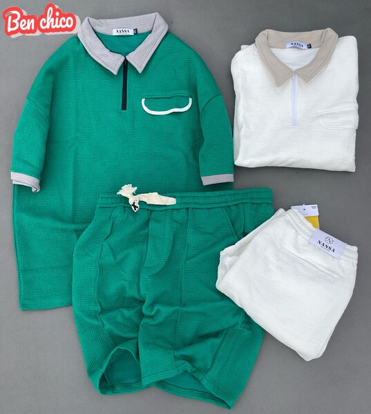 Ensemble Polo Vert Ben Chico