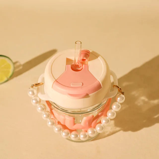 TASSE VERRE D'EAU (350ml) - rose