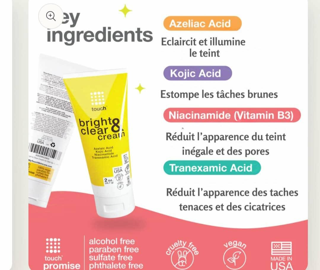 Touch Bright & Clear Cream