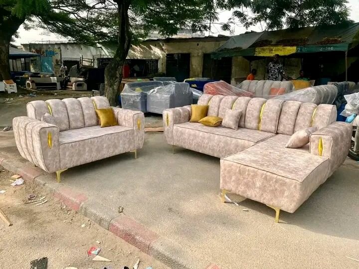 Canapé d'angle élégant