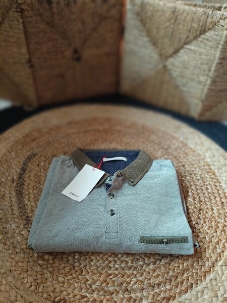 Polo homme à manches longues