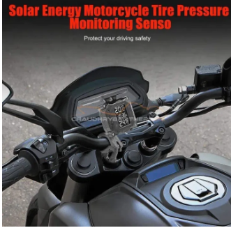 TYRE PRESSURE MONITORING SYSTEM WITH BUILT IN SOLAR