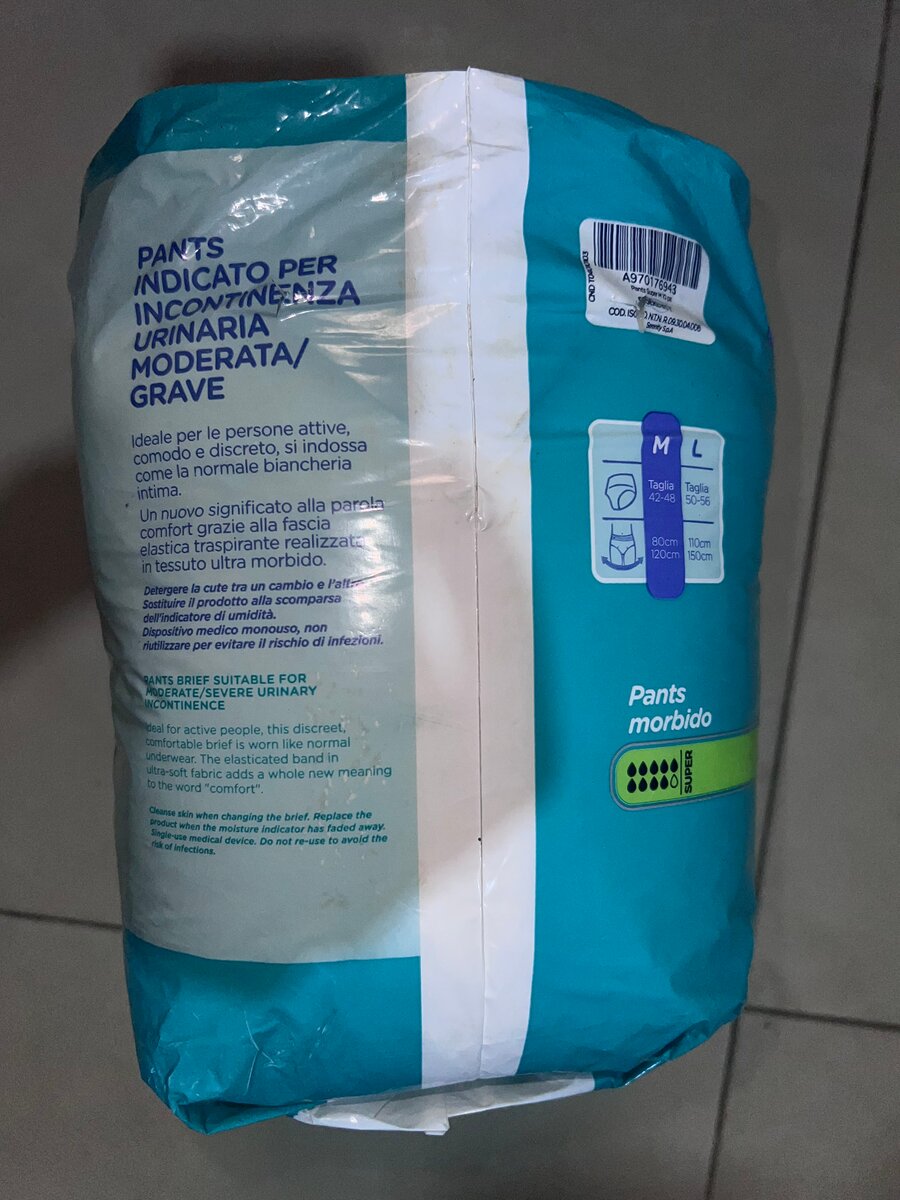 Couches Incontinence Serenity