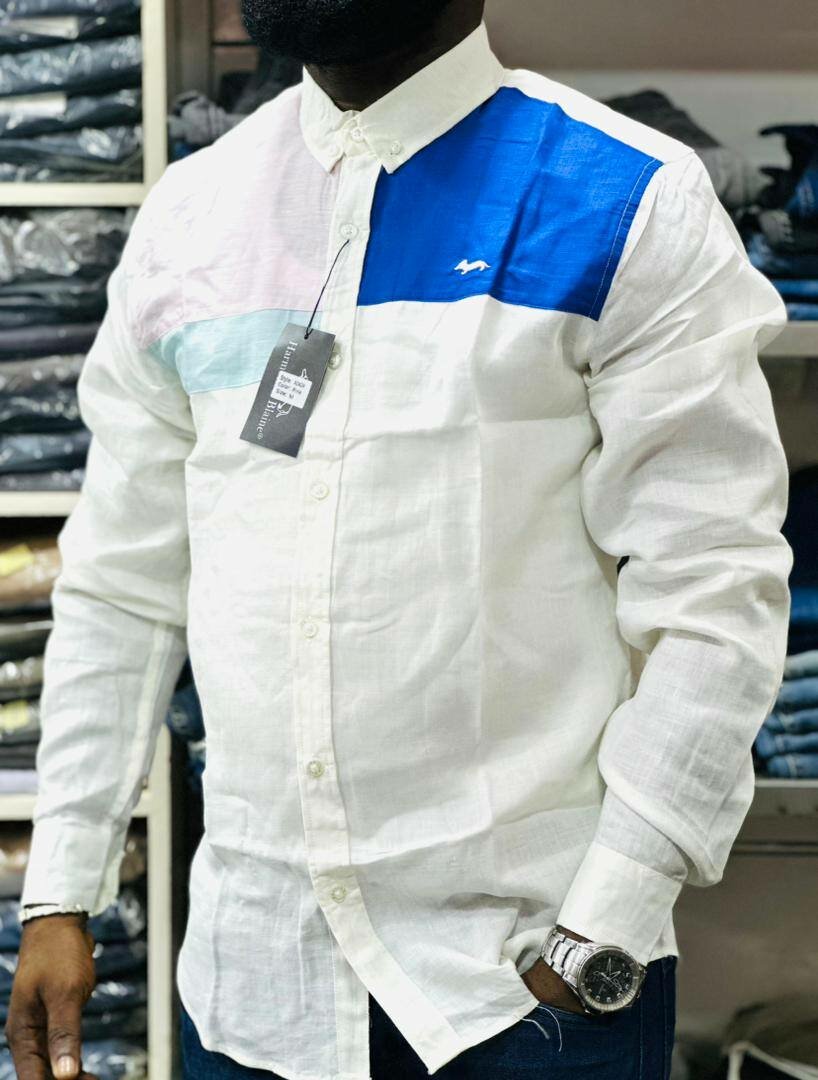 Chemise homme à rayures élégante