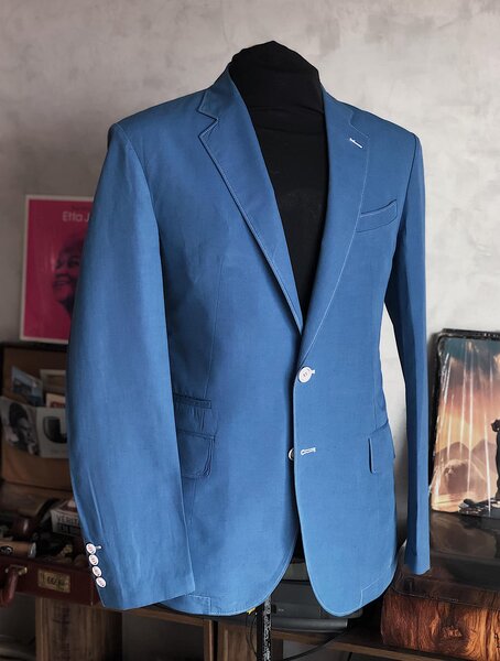 veste homme bleu L