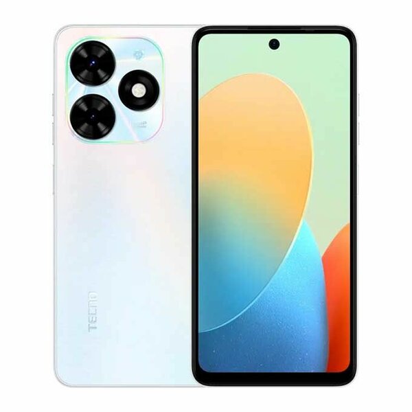 Tecno POP 8 - 6.6" - 4G - 64Go Rom - (3+3)Go Ram - 2 SIM - 13MP - 5000mAh - Blanc