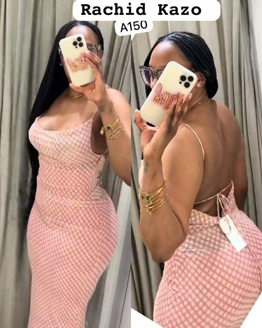 Robe dos nu élégante