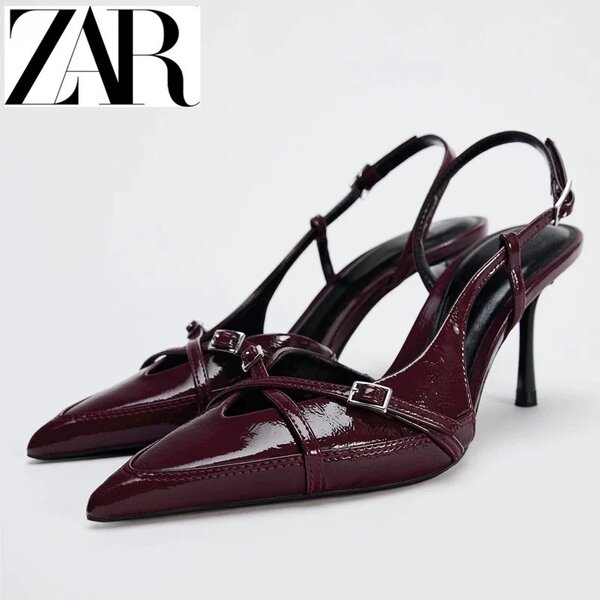 Escarpins bordeaux élégants
