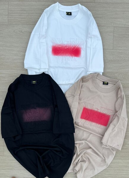 T-shirts oversize tendance unisexe