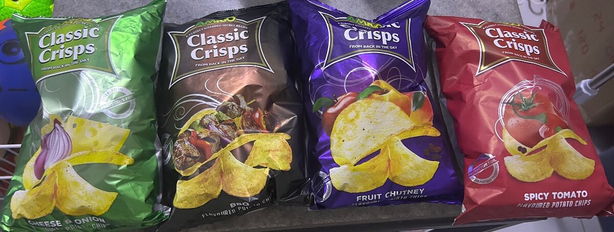 Amigo classic crisps 110g