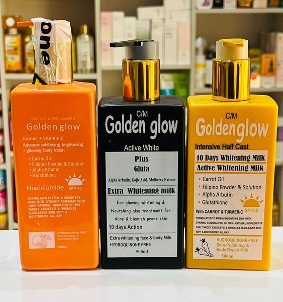 Golden glow lotion