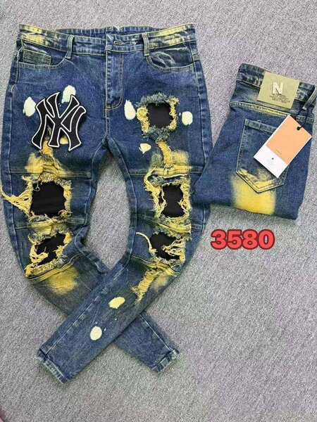 Stylish Distressed Jeans