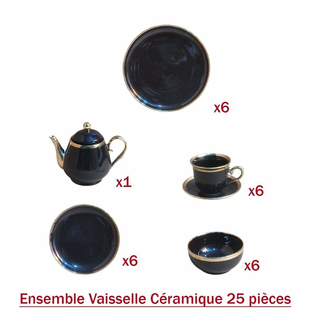 Service de 25 pièces