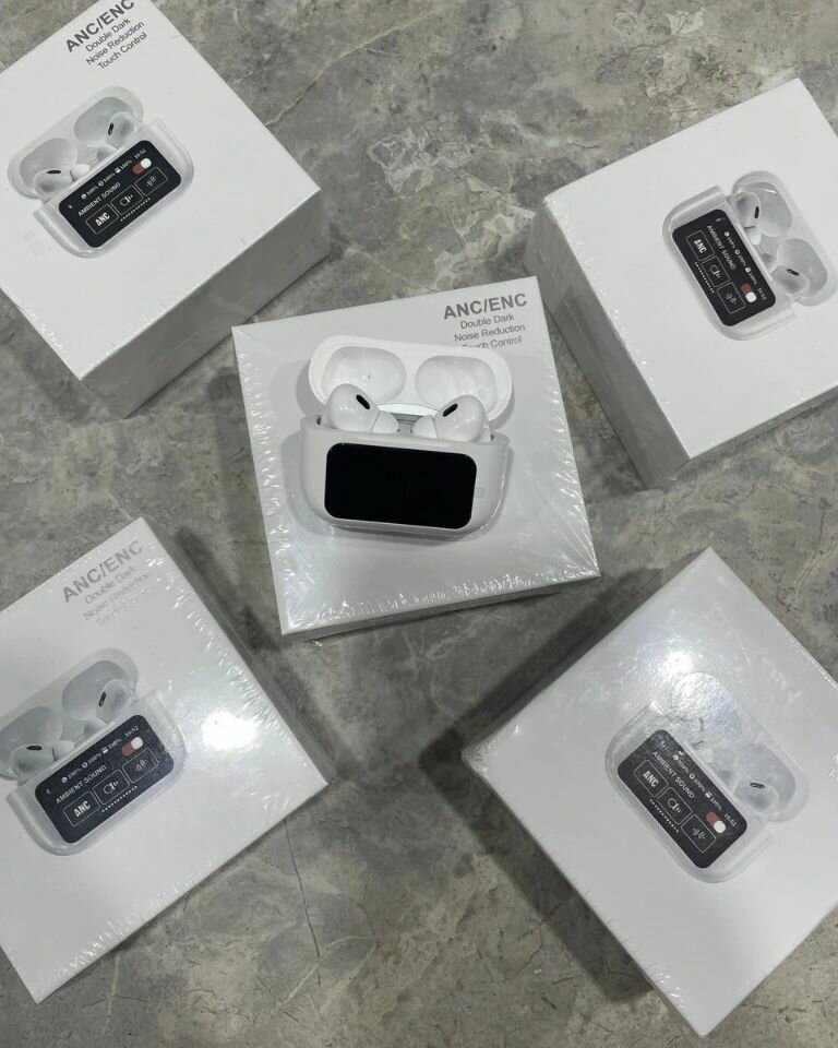 Airpods pro 2 with touchscreen display