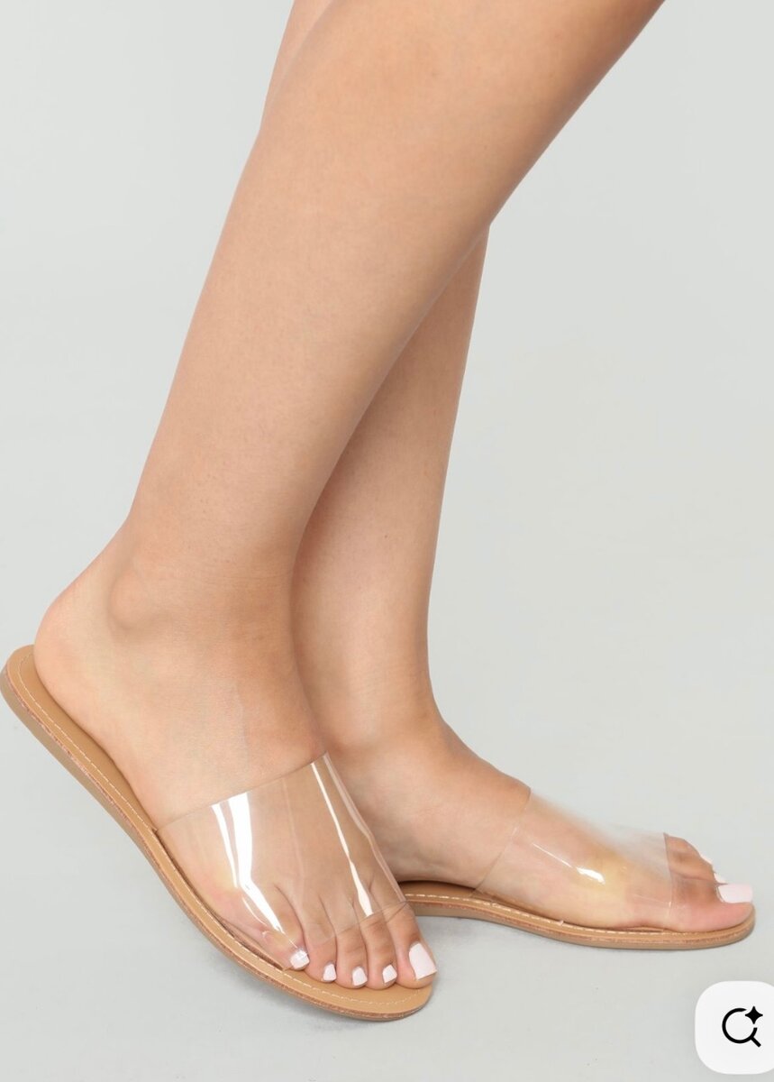 Sandal Fashion Nova effet nude