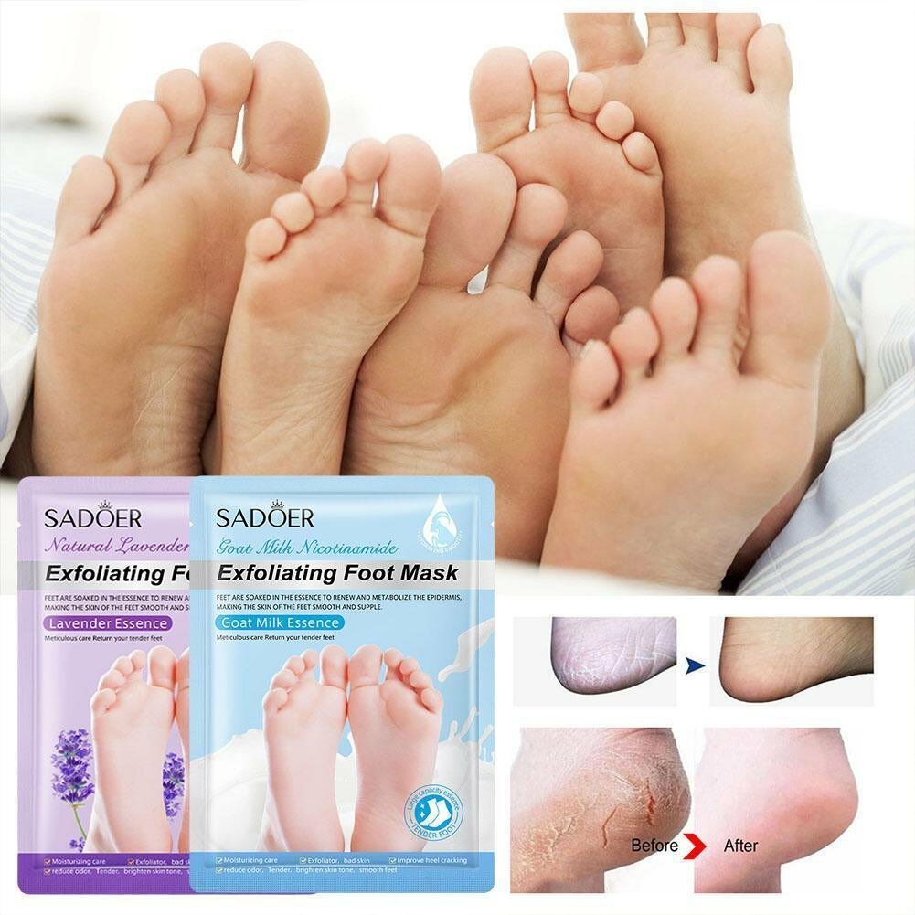 Foot exfoliating mask