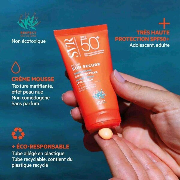 Crème solaire teintée svr