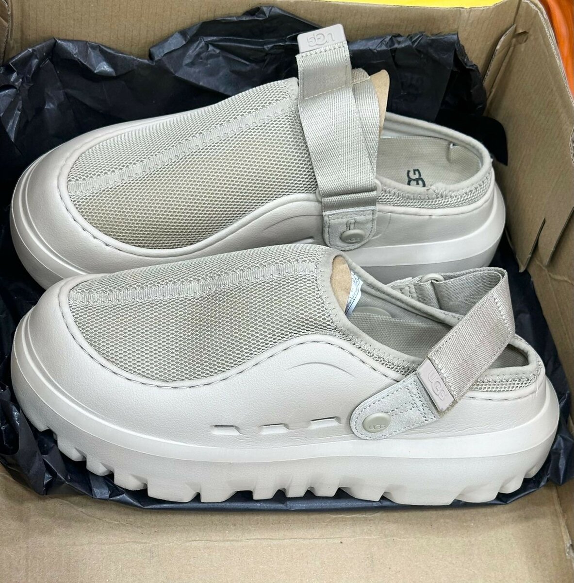 Mules confortables unisexes