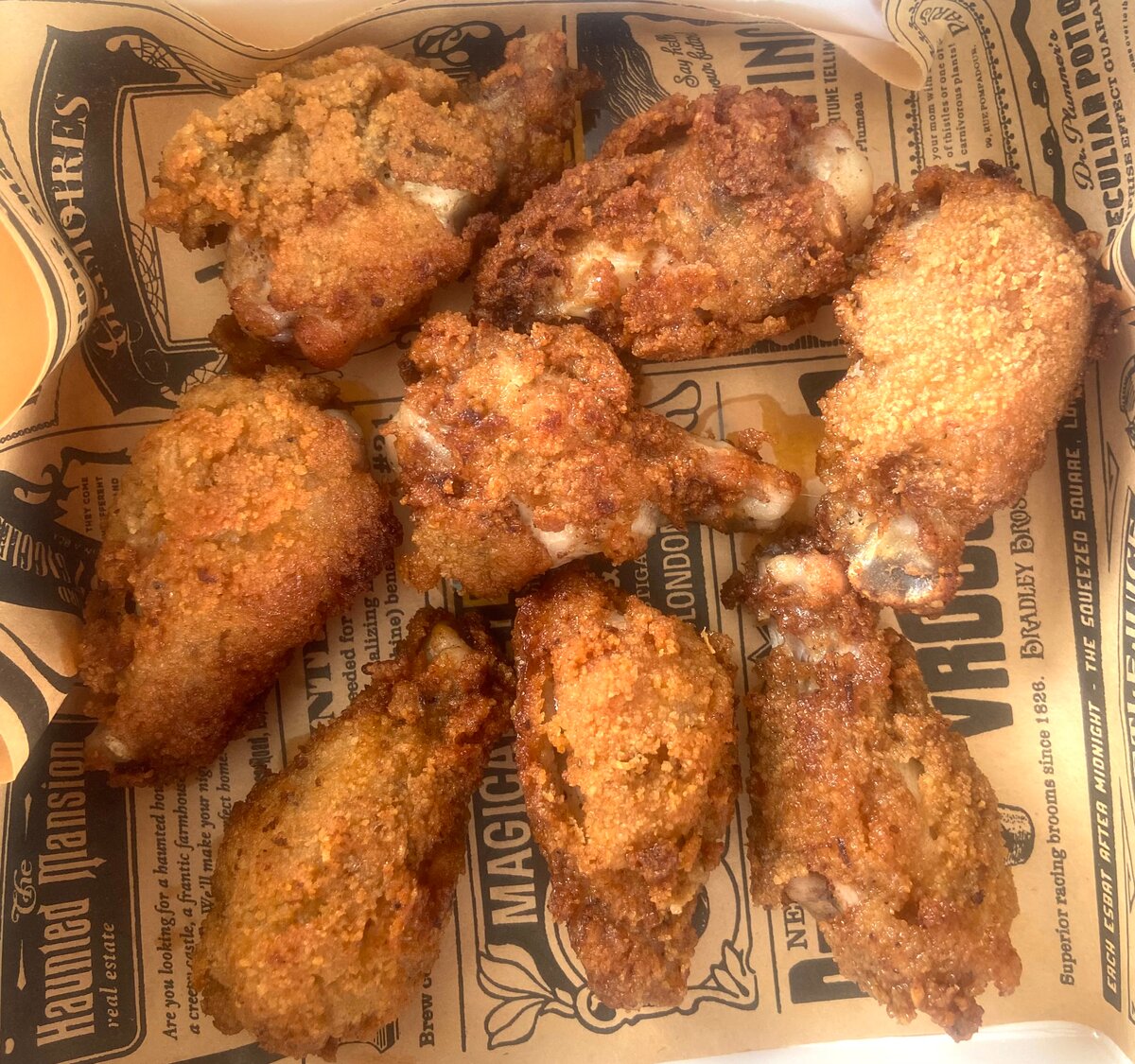 Ailes de poulet croustillantes