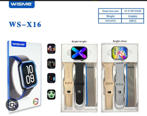 Wisme WS-X10 Smartwatch | 3-in